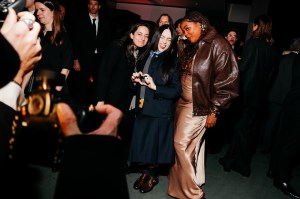 Willa Bennett, Billie Eilish and Gabriella Karefa-Johnson
