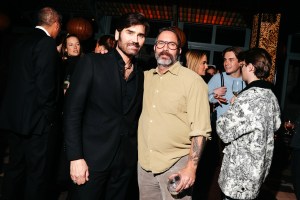 Michael Atmore and Alexis Bittar at WWD115 Newsmaker Cocktail at Nine Orchard on October 27, 2025 in New York, New York.