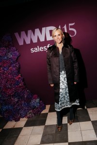 Tory Burch at WWD115 Newsmaker Cocktail at Nine Orchard on October 27, 2025 in New York, New York.