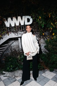 Cyrus Veyssi at WWD115 Newsmaker Cocktail at Nine Orchard on October 27, 2025 in New York, New York.