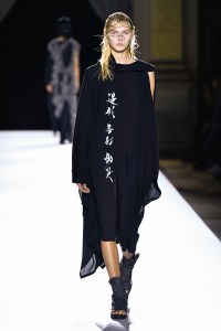 Yohji Yamamoto Spring 2026 Ready-to-Wear Collection at Paris Fashion Week