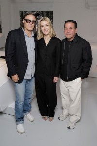 Mario Sorrenti, Marta Ortega and Narciso Rodriguez a