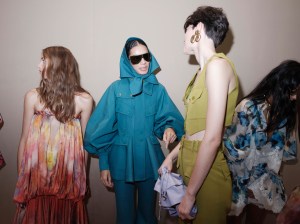 Backstage at Zimmermann Spring 2026 Ready-to-Wear Collection at Paris Fashion Week