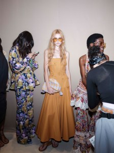 Backstage at Zimmermann Spring 2026 Ready-to-Wear Collection at Paris Fashion Week