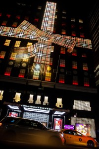 Bloomingdales X Burberry Holiday Windows