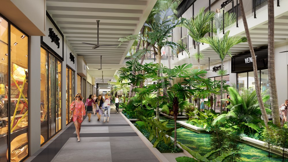 Rendering of the expansion at Bal Harbour Shops.