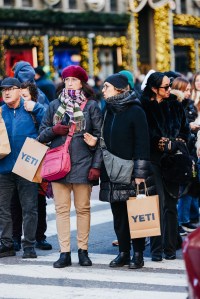 Black Friday 2025 shoppers in Manhattan.