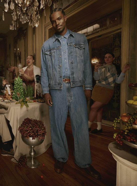 A look from the Baggy Season collection by Levi's.