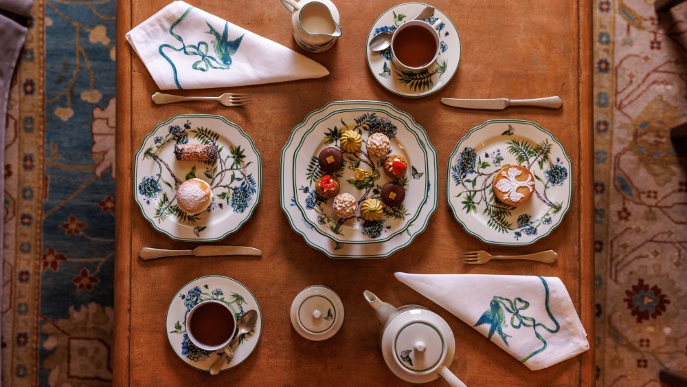 The Afternoon Tea moment at Collegio alla Querce.