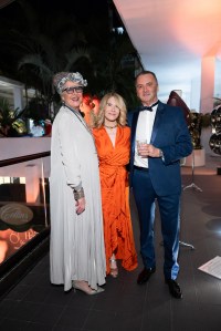 Esther Percal, Gingi Beltran and Gilles Prodhomme