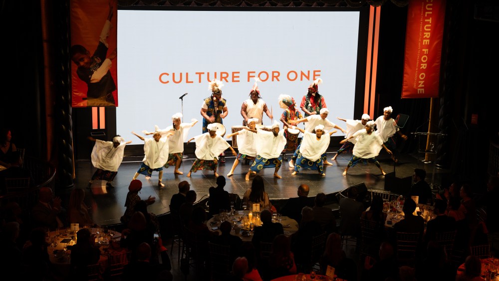 Children perform at Culture For One.