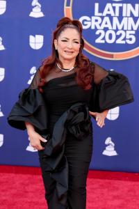 Gloria Estefan at the 26th Annual Latin GRAMMY Awards held at the MGM Grand Garden Arena on November 13, 2025 in Las Vegas, Nevada.