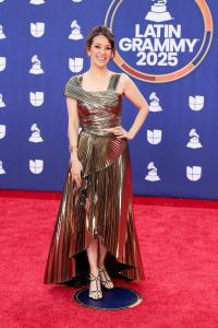 Gaby Moreno at the 26th Annual Latin GRAMMY Awards held at the MGM Grand Garden Arena on November 13, 2025 in Las Vegas, Nevada.