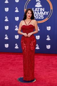 Kacey Musgraves at the 26th Annual Latin GRAMMY Awards held at the MGM Grand Garden Arena on November 13, 2025 in Las Vegas, Nevada.