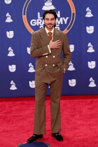 Yerai Cortés at the 26th Annual Latin GRAMMY Awards held at the MGM Grand Garden Arena on November 13, 2025 in Las Vegas, Nevada.