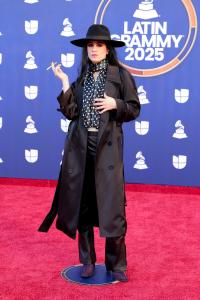 Marilina Bertoldi at the 26th Annual Latin GRAMMY Awards held at the MGM Grand Garden Arena on November 13, 2025 in Las Vegas, Nevada.
