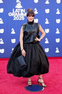 Rozalén at the 26th Annual Latin GRAMMY Awards held at the MGM Grand Garden Arena on November 13, 2025 in Las Vegas, Nevada.