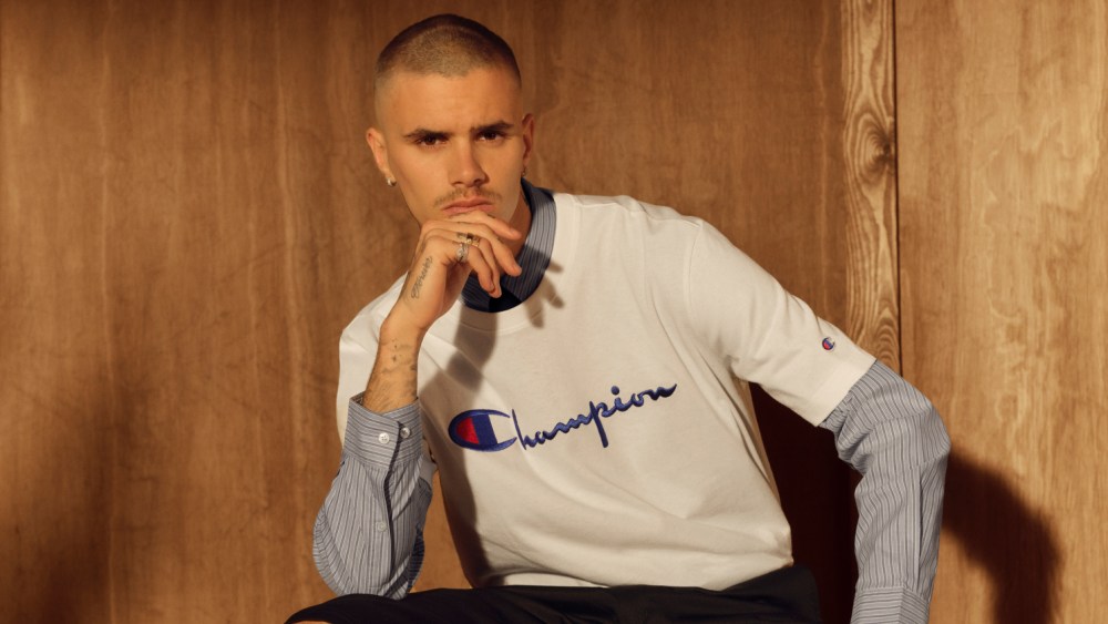 Romeo Beckham for Champion.