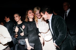 Sofia Copppola, Elle Fanning and Gus Wenner at Chanel MOMA Film Benefit on November 12, 2025 in New York, New York.