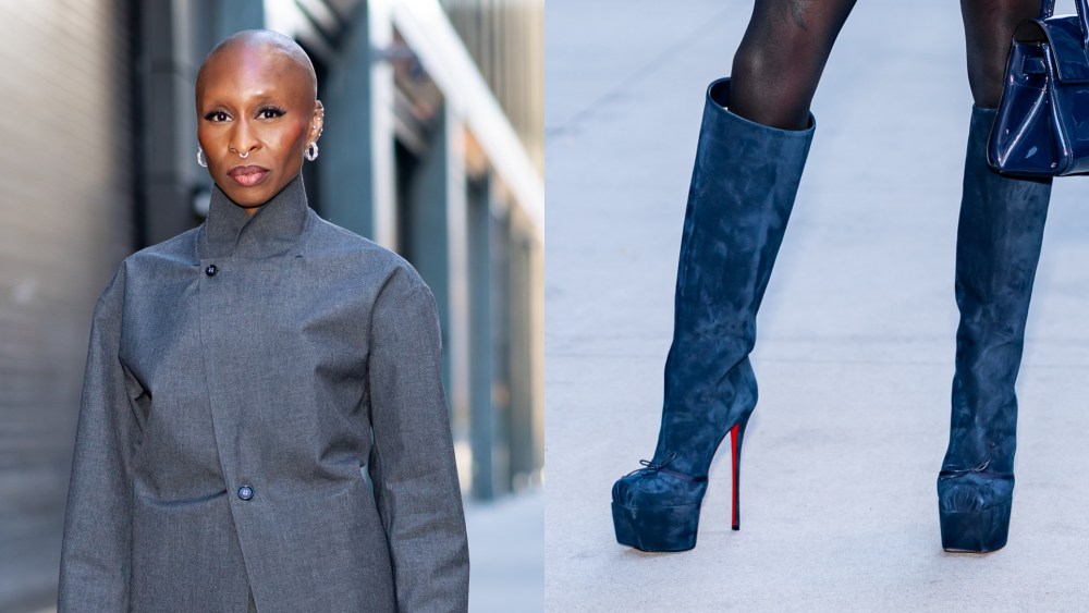 Cynthia Erivo is seen at 'The View' on Nov. 20, 2025 in New York City.
