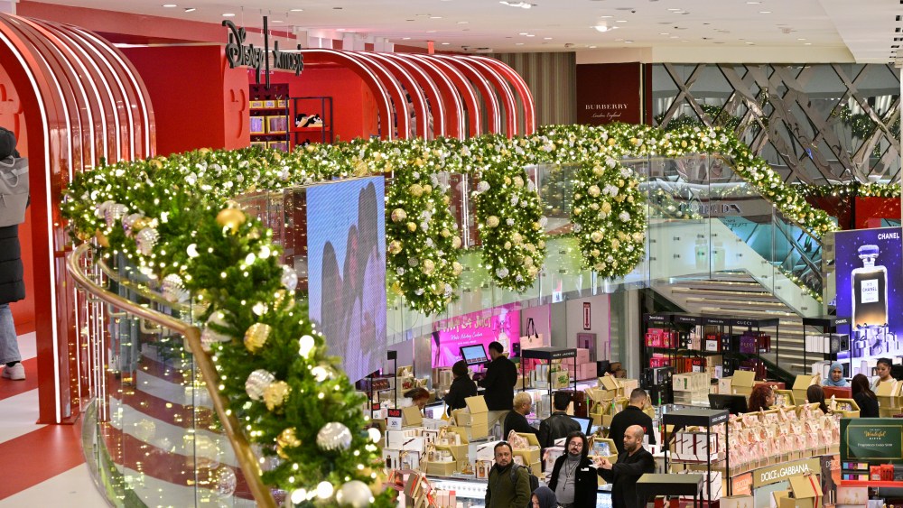 Macy's Herald Square primed for the holiday season.
