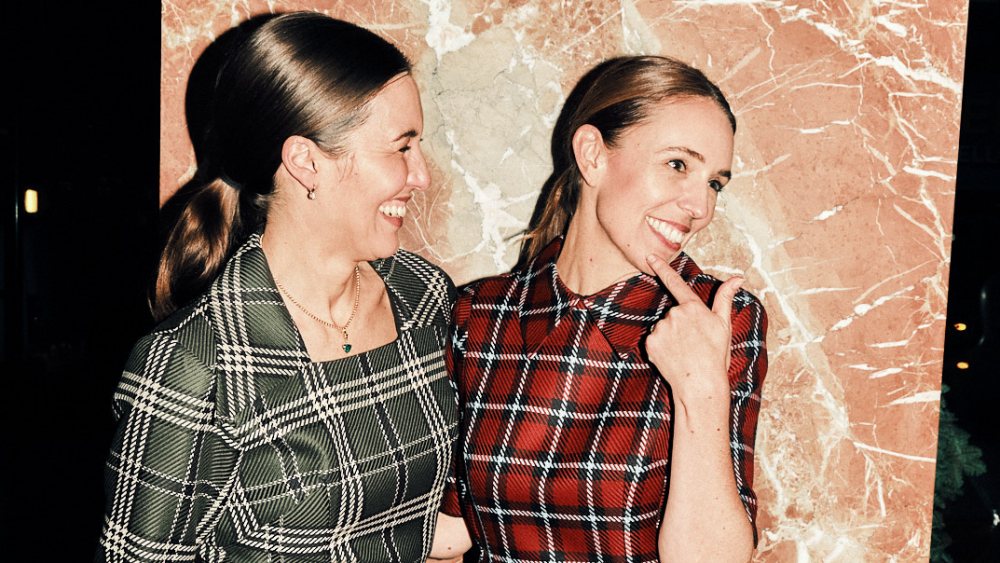 Emilia Wickstead and Jacinda Ardern