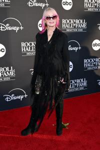 Nancy Wilson at 2025 Rock & Roll Hall of Fame Induction Ceremony at Peacock Theater on November 08, 2025 in Los Angeles, California.