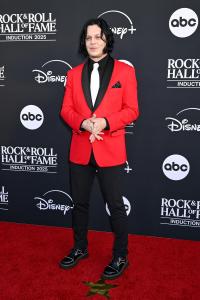 Jack White at 2025 Rock & Roll Hall of Fame Induction Ceremony at Peacock Theater on November 08, 2025 in Los Angeles, California.