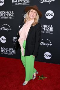 Rickie Lee Jones at 2025 Rock & Roll Hall of Fame Induction Ceremony at Peacock Theater on November 08, 2025 in Los Angeles, California.