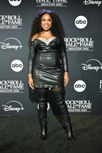 Jennifer Hudson at 2025 Rock & Roll Hall of Fame Induction Ceremony at Peacock Theater on November 08, 2025 in Los Angeles, California.