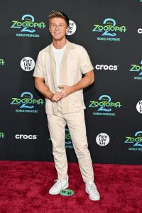 Robert Irwin at Disney's "Zootopia 2" Premiere held at El Capitan Theatre on November 13, 2025 in Los Angeles, California.