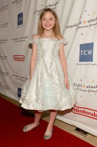 Dakota Fanning during Starlight Starbright Children's Foundation Honor Dakota Fanning at A Stellar Night Gala - Red Carpet and Inside at Beverly Hilton Hotel in Beverly Hills, California, United States. (Photo by John Shearer/WireImage)