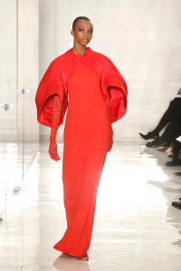 Chado Ralph Rucci Fall 2011 RTW (Photo by Thomas Iannaccone/WWD/Penske Media via Getty Images)