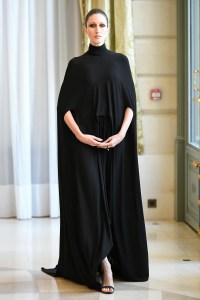 Anna Cleveland on the catwalk (Photo by Dominique Maître/WWD/Penske Media via Getty Images)