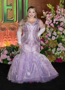 Trisha Paytas at the "Wicked: For Good" New York Premiere held at Lincoln Center for the Performing Arts on November 17, 2025 in New York, New York.