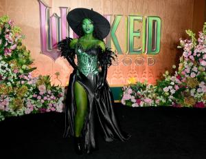 CutiePieSensei at the "Wicked: For Good" New York Premiere held at Lincoln Center for the Performing Arts on November 17, 2025 in New York, New York.