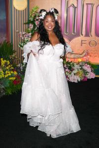 Tiffie Starchild at the "Wicked: For Good" New York Premiere held at Lincoln Center for the Performing Arts on November 17, 2025 in New York, New York.