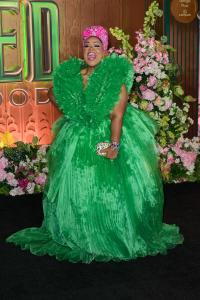 Cheryl Porter at the "Wicked: For Good" New York Premiere held at Lincoln Center for the Performing Arts on November 17, 2025 in New York, New York.