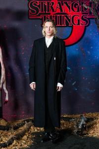 Jamie Campbell Bower at Netflix’s "Stranger Things" FYC Event held at Tudum Theater on November 08, 2025 in Los Angeles, California.