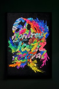 Kevin Germanier's poster for the 60th edition of the Montreux Jazz Festival.