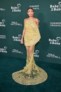 Jeannie Mai Jenkins at the 2025 Baby2Baby Gala on November 08, 2025 in Los Angeles, California.