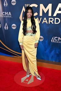 Sacha at The 59th Annual CMA Awards held at the Bridgestone Arena on November 19, 2025 in Nashville, Tennessee.