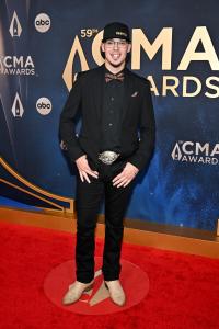 Chase Matthew at The 59th Annual CMA Awards held at the Bridgestone Arena on November 19, 2025 in Nashville, Tennessee.
