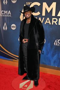Ne-Yo at The 59th Annual CMA Awards held at the Bridgestone Arena on November 19, 2025 in Nashville, Tennessee.