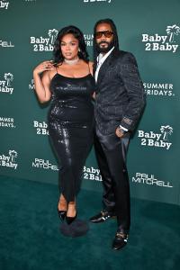 Lizzo and Antwaun Stanley at the 2025 Baby2Baby Gala on November 08, 2025 in Los Angeles, California.