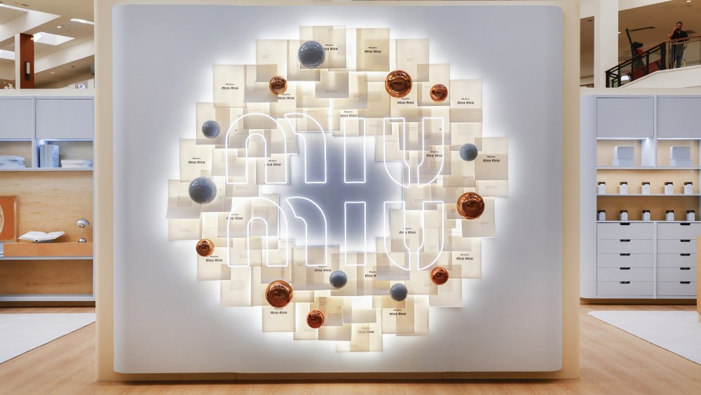 Miu Miu pop-up Miami Aventura mall