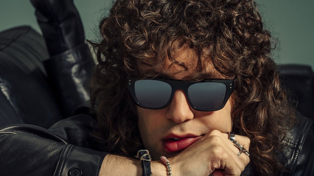 Lucas Jagger for Revo x Rolling Stones collection.