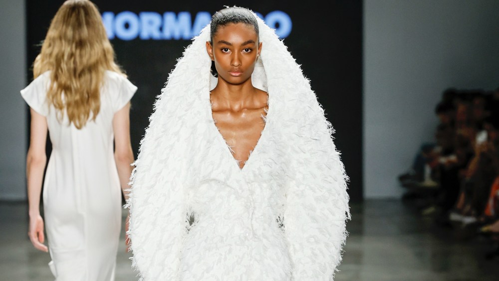 A look from Normando at São Paulo Fashion Week in October, 2025.