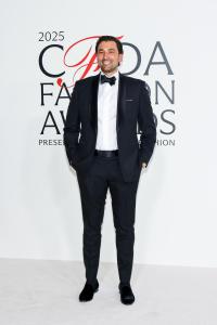 Greg Baglione at the 2025 CFDA Fashion Awards held at The American Museum of Natural History on November 03, 2025 in New York, New York.