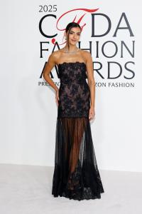 Toni Breidinger at the 2025 CFDA Fashion Awards held at The American Museum of Natural History on November 03, 2025 in New York, New York.